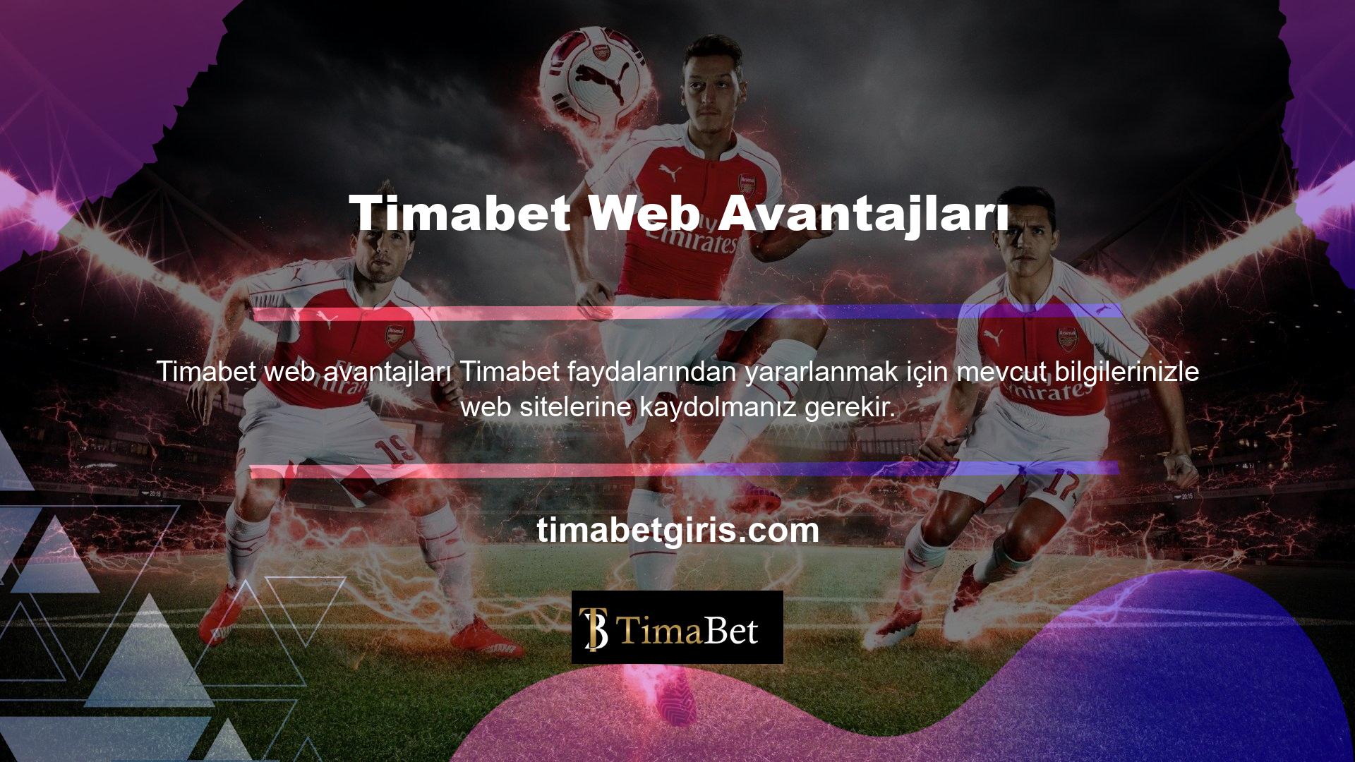 Siteye katılabilir ve futbol canlısı farklı şekillerde oynayabilirsiniz